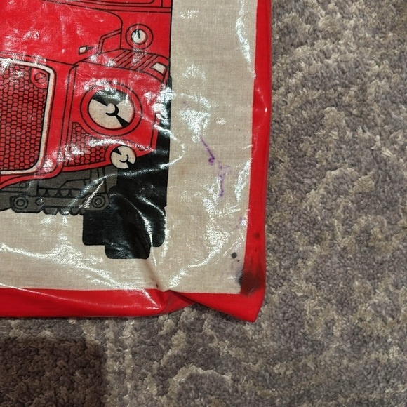 Harrods long tote with double decker bus - Picture 4 of 4